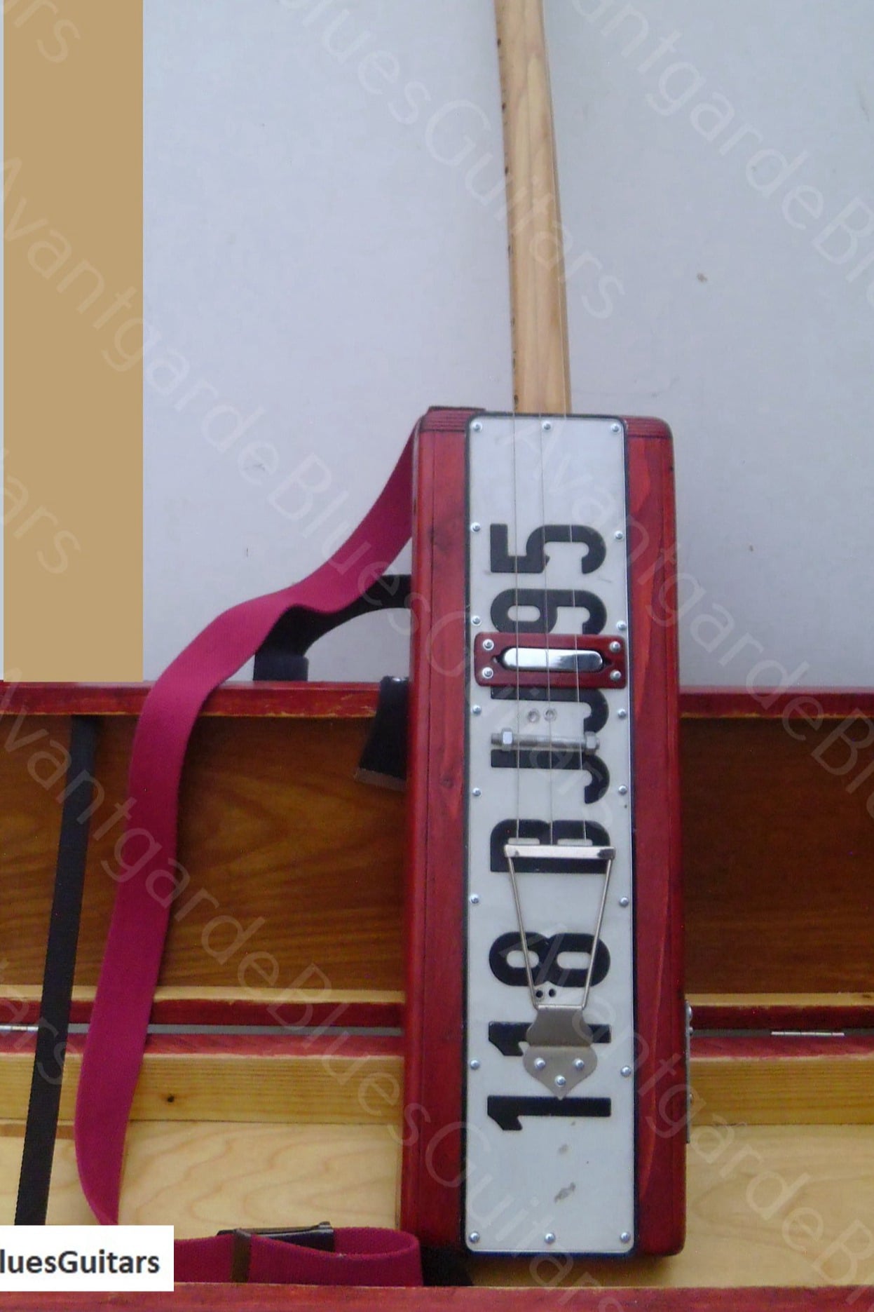 Plate Number Guitar